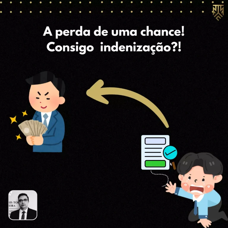A PERDA DE UMA CHANCE! CONSIGO INDENIZAÇÃO?