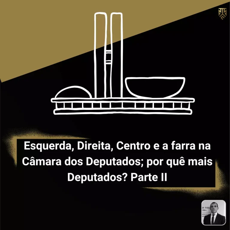 ESQUERDA, DIREITA, CENTRO E A FARRA NA CÃMARA DOS DEPUTADOS; POR QUÊ MAIS DEPUTADOS? PARTE II