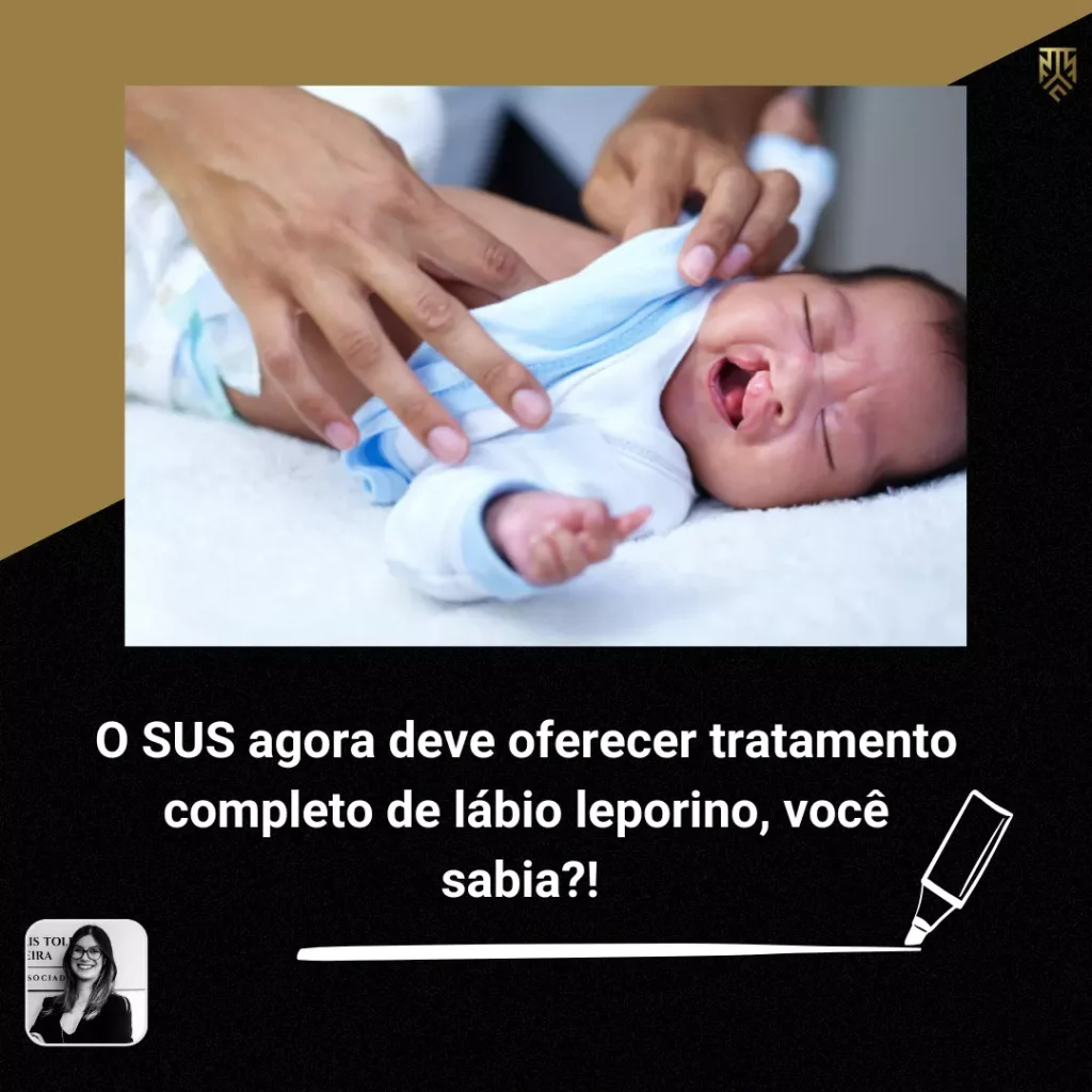 O SUS AGORA DEVE OFERECER TRATAMENTO COMPLETO DE LÁBIO LEPORINO, VOCÊ SABIA?!