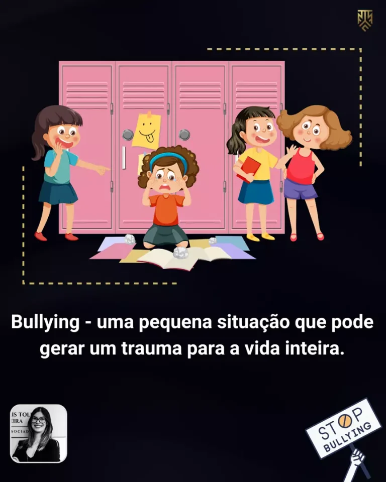 BULLYING - UMA PEQUENA SITUAÇÃO QUE PODE GERAR UM TRAUMA PARA A VIDA INTEIRA