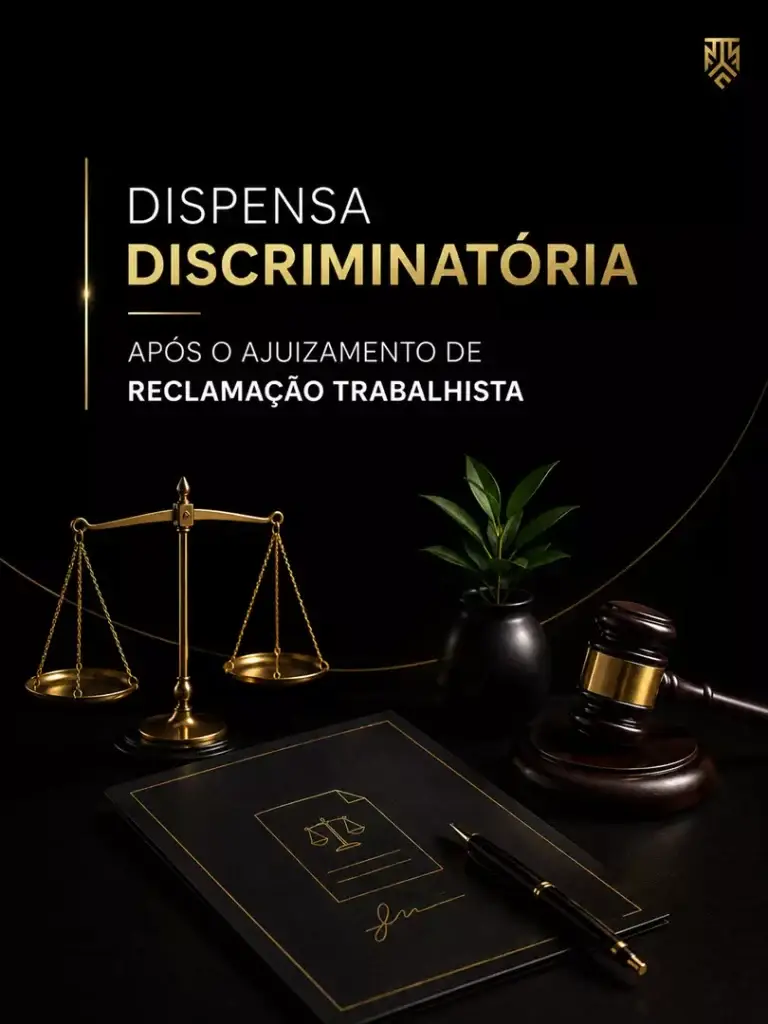 DISPENSA DISCRIMINATÓRIA APÓS O AJUIZAMENTO DE RECLAMAÇÃO TRABALHISTA